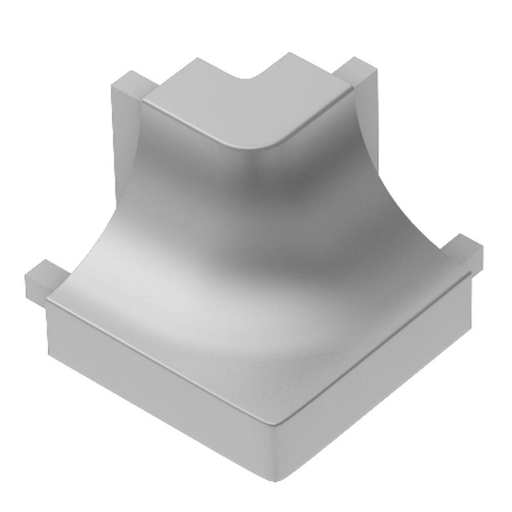 Schluter - DILEX-AHK Coin extérieur rond 90° avec un radius de 3/8" (10 mm) - aluminium anodisé mat
