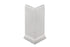 Schluter - DESIGNBASE-SL Coin extérieur 90° Acier inoxydable (V2) brossé 6-3/8" (160 mm)