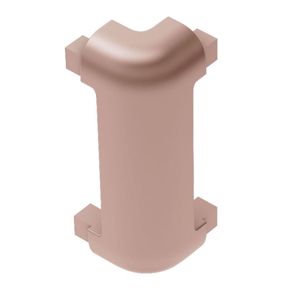 Schluter - RONDEC-CT Coin extérieur 90° - aluminium anodisé cuivre mat 3/8" (10 mm)