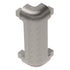 Schluter - RONDEC-CT Coin extérieur 90° - aluminium anodisé nickel brossé 1/2" (12.5 mm)