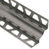Schluter - DILEX-EHK Profilé à gorge avec un radius de 23/32" - acier inoxydable (V2) brossé 7/16" (11 mm) x 7/16" x 8' 2-1/2"