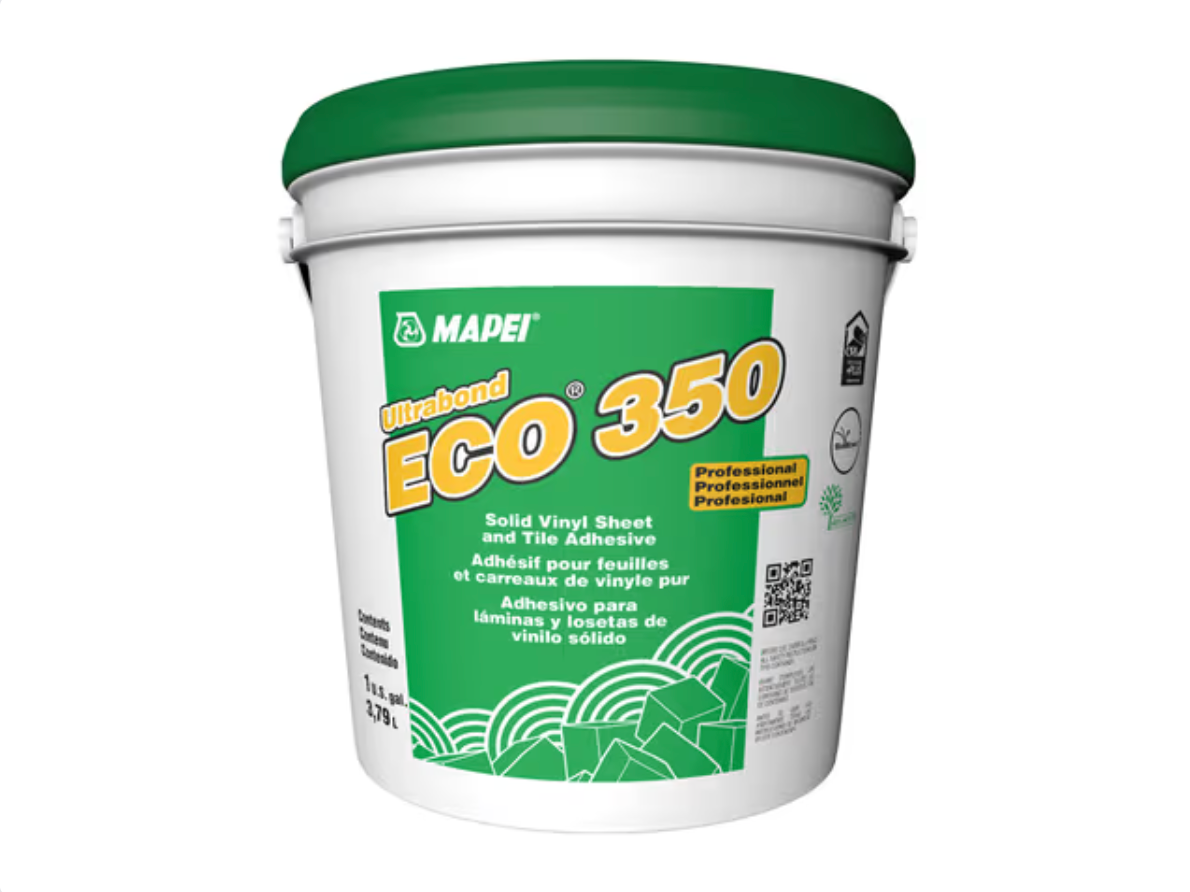 Mapei Ultrabond ECO 350 - 3.79 L - Professional quality adhesive for pure vinyl sheets and tiles ||1006004