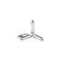 Schluter - INDEC Profilé de bordure pour carrelage - aluminium anodizé chrome poli 7/16" (11 mm) x 8' 2-1/2"