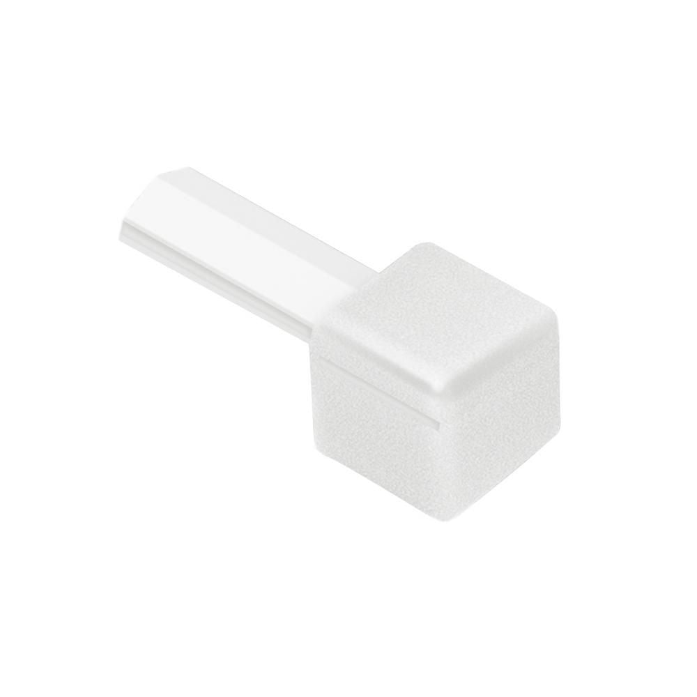Schluter - QUADEC Coin extérieur 90° - aluminium blanc mat 7/16" (11 mm)