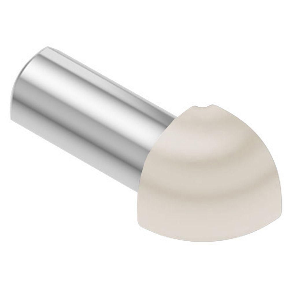 Schluter - RONDEC Coin extérieur 90° - aluminium anodisé sable 3/8" (10 mm)
