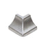 Schluter - ECK-KHK Raccord avec un radius de 5/16" - acier inoxydable (V2) 9/16"