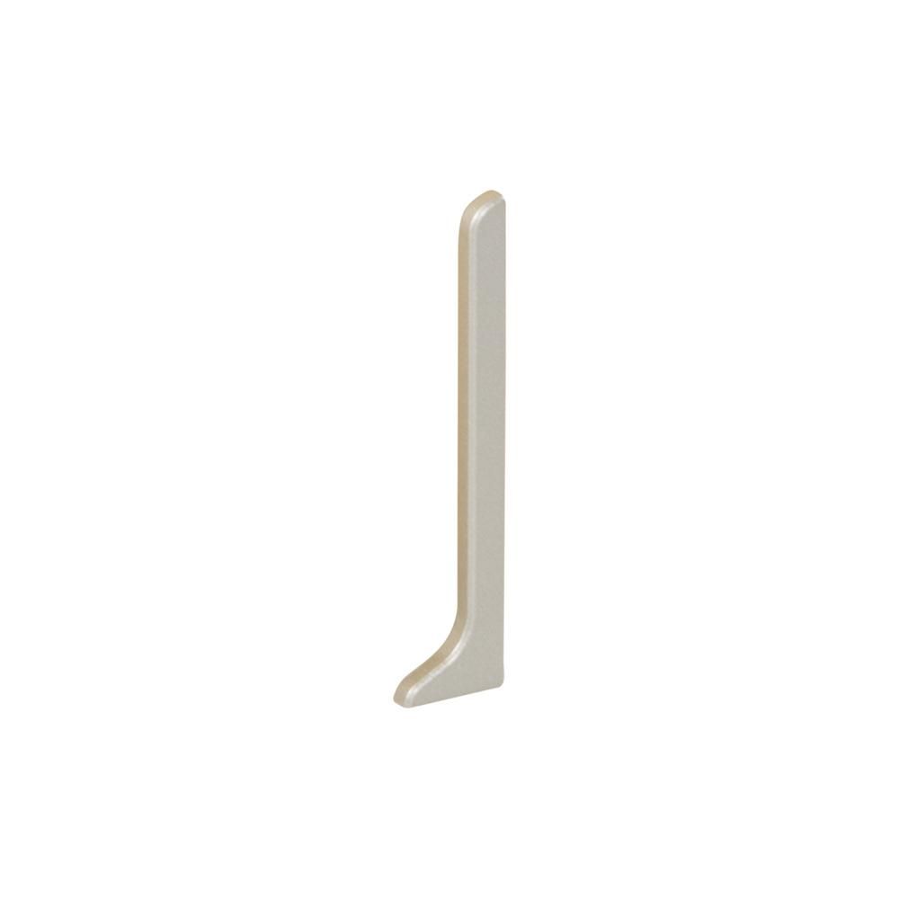 Schluter - DESIGNBASE-SL Cap de fermeture de gauche - aluminium anodisé mat 3-1/8" (80 mm)