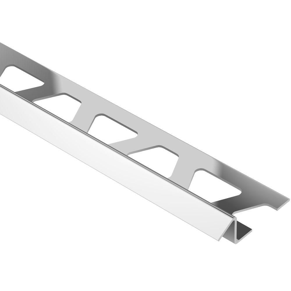 Schluter - RENO-TK Profilé réducteur - acier inoxydable (V2) 7/16" (11 mm) x 8' 2-1/2"