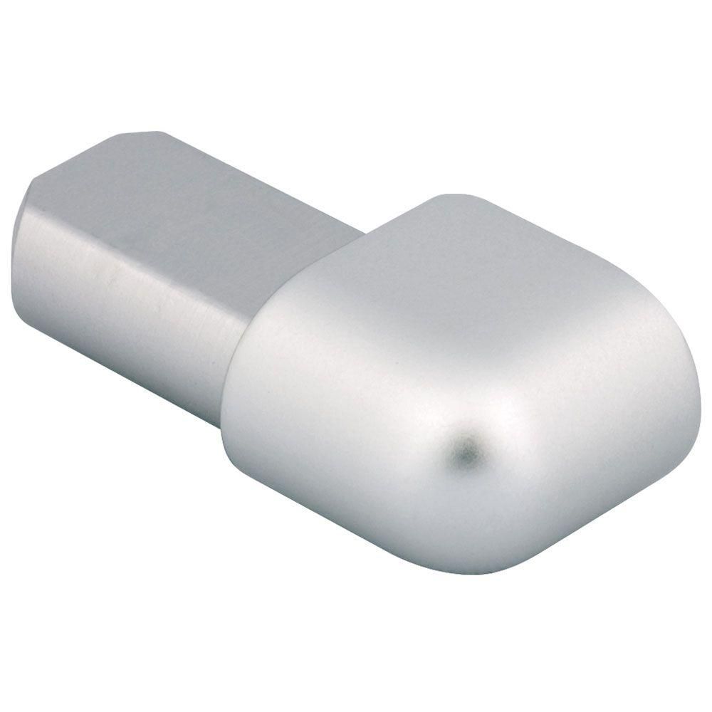 Schluter - RONDEC-DB Coin extérieur 90° - aluminium anodisé mat 17/32" (14 mm)