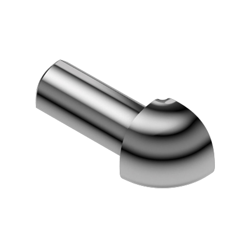 Schluter - RONDEC Coin extérieur 90° - acier inoxydable (V2) 7/16" (11 mm)