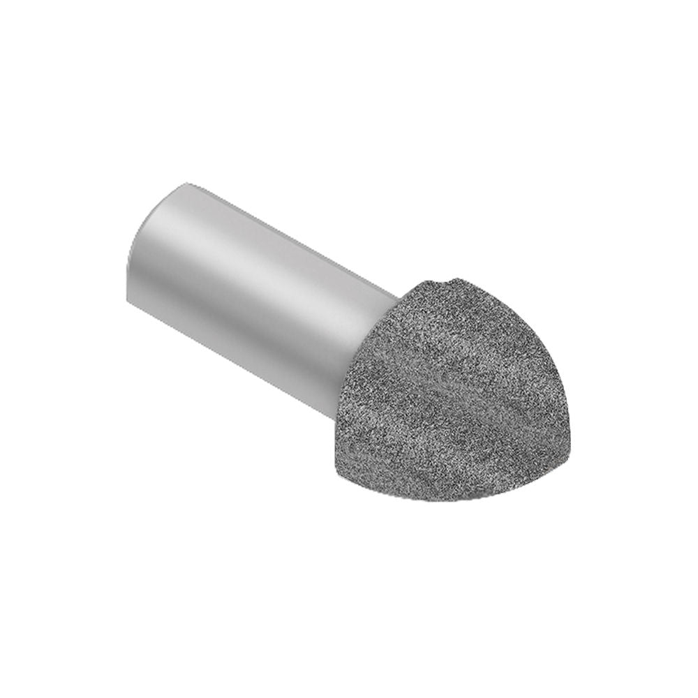 Schluter - RONDEC Coin extérieur 90° - aluminium étain 7/16" (11 mm)