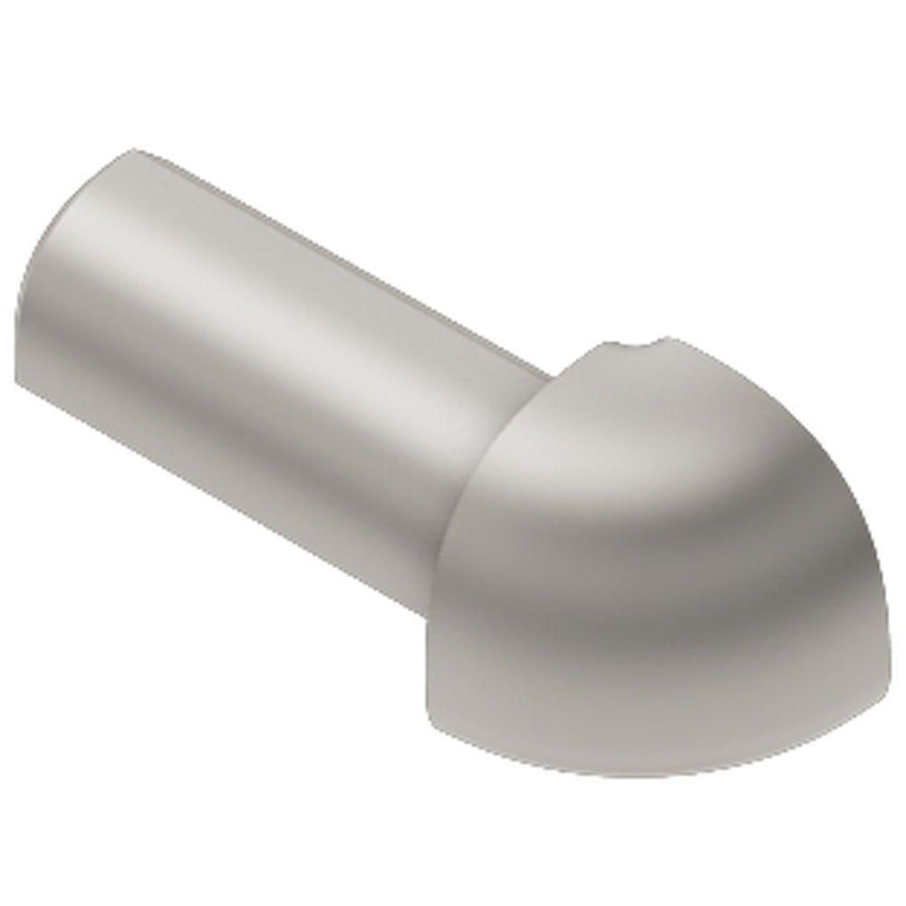 Schluter - RONDEC Coin extérieur 90° - aluminium anodisé nickel mat 5/16" (8 mm)