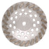 Pearl Abrasive - P1 EXV Meule à tête en spirale. 24 segments 7" x 5/8" x 11"