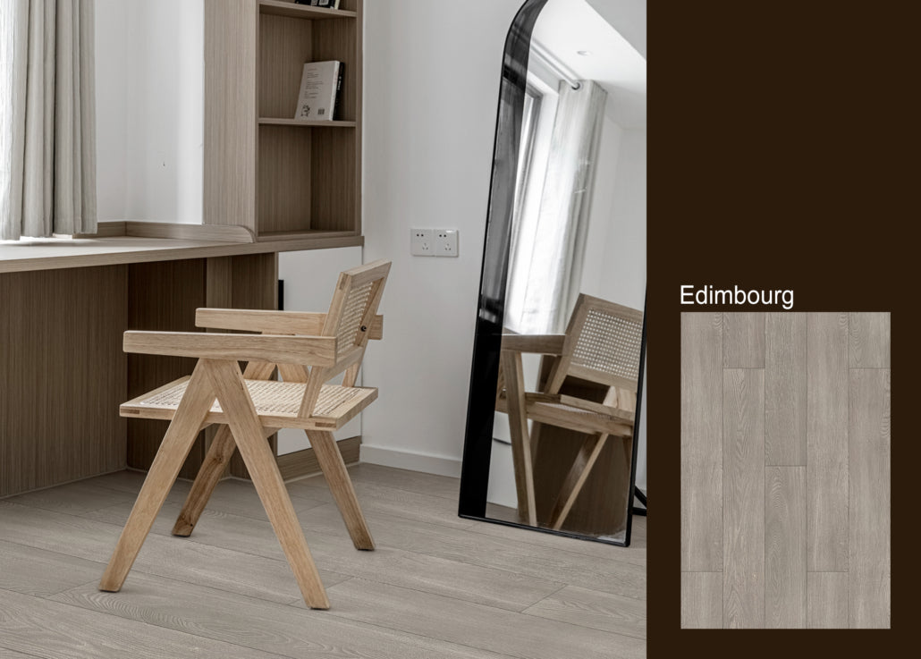 Plancher flottant Edimbourg / 10.3 x 165 x 1215 mm