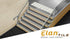 Kinesik - Tuile tactile Elan Tile avec barres Gris Raffiné 12" x 12"