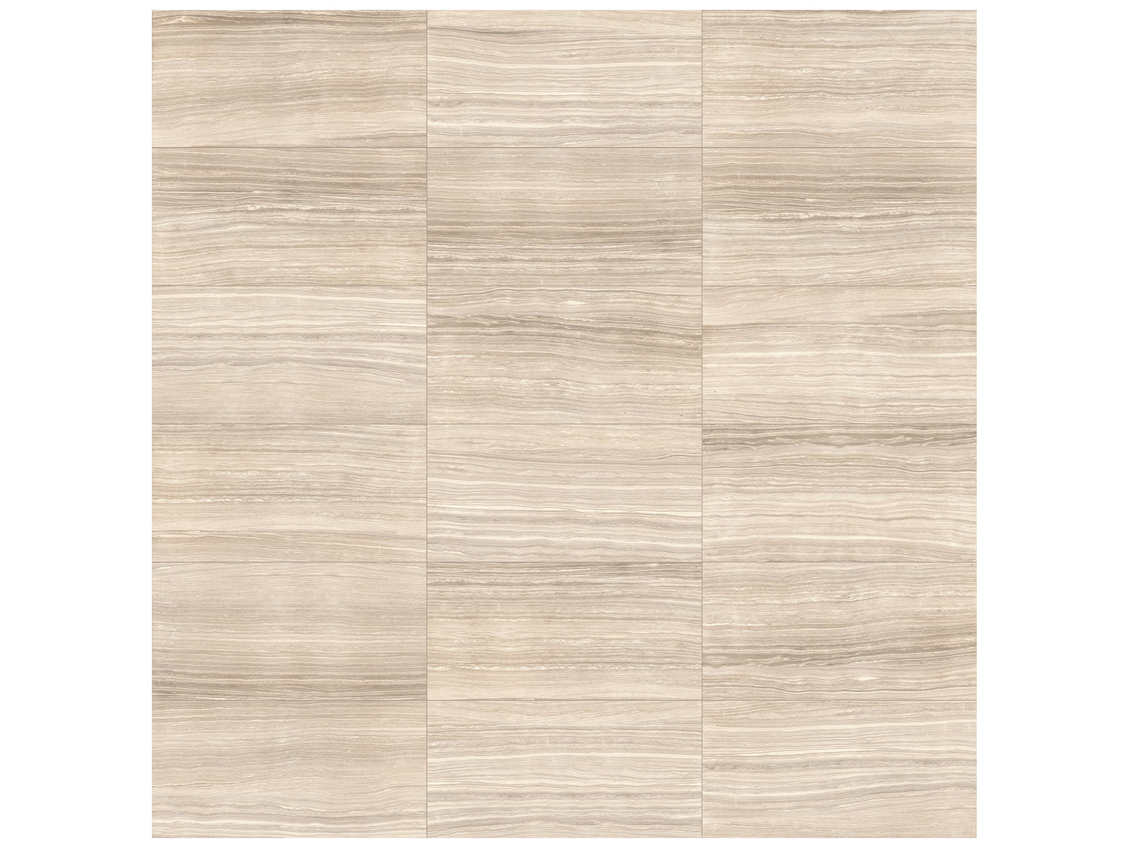 Anatolia - Eramosa - Sand - Tuile de porcelaine émaillée aspect travertin, fini poli, rectifiée 30 x 60 cm (12 x 24 po)
