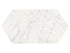 Anatolia - Eterna Bianco - Tuile picket de marbre, fini adouci 60 cm (24 po)