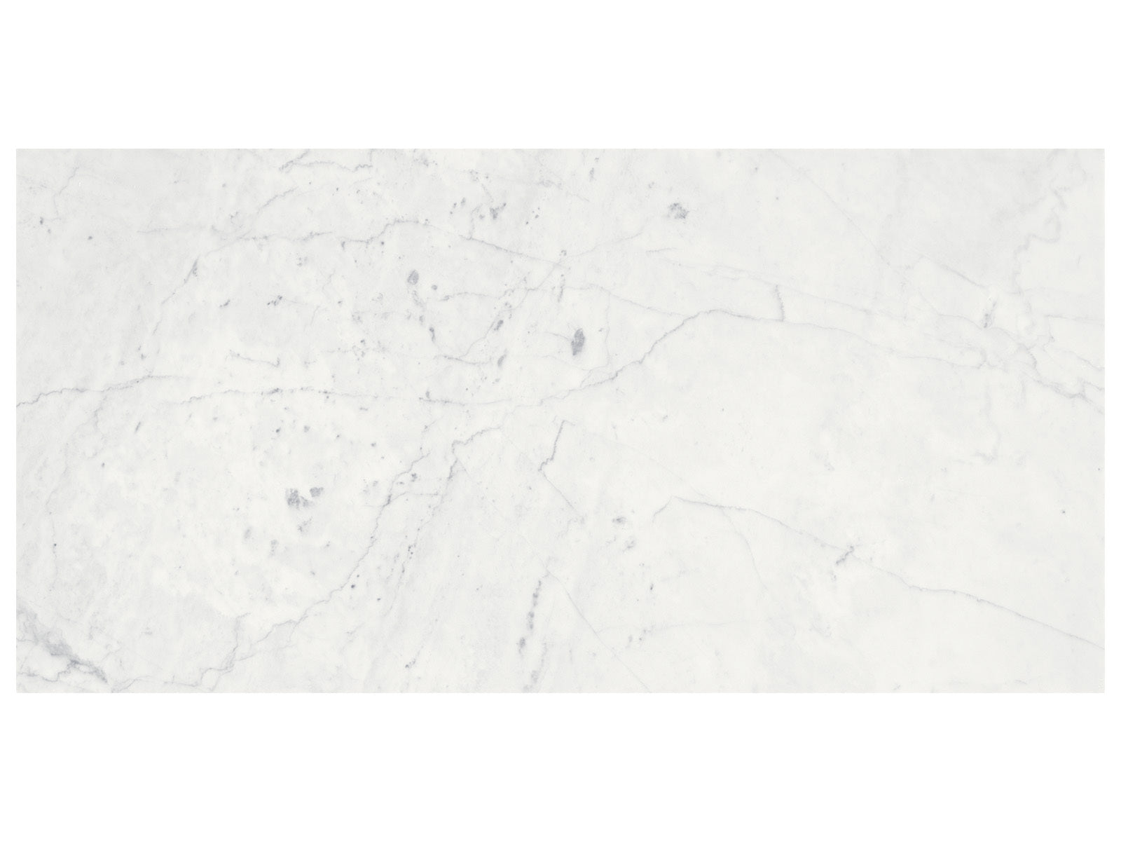 Anatolia - Eterna Bianco - Tuile de marbre, fini poli 45,7 x 91,4 cm (18 x 36 po)