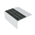 Kinesik - Ecoglo F4-N20 Flat Stair Nosing with Black Anti-Slip Strips 2.7" (vendu en pied linéaire)