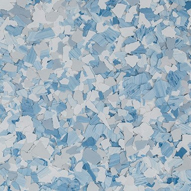 Torginol - Flocons pour epoxy ColorFlakes B702 Iceberg 40 lb 1/4"