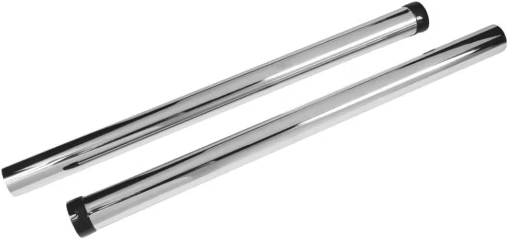 Fein - Tube de rallonge 1-3/8" en métal chromé poli et plastique pour aspirateurs Turbo (paquet de 2)