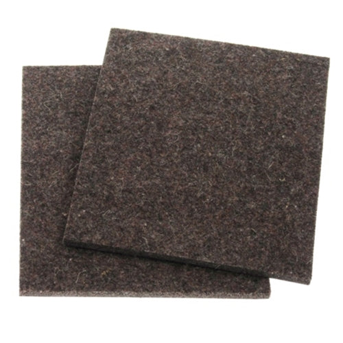 Flexi-Felt - 4.5 X 5-7/8 Pads, Bulk (50) Clear