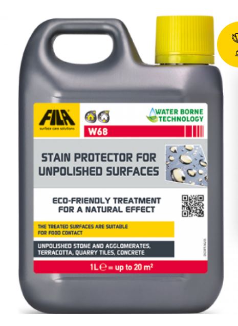 FILA - Fila W68 Scellant Materiaux Poreux 1lt