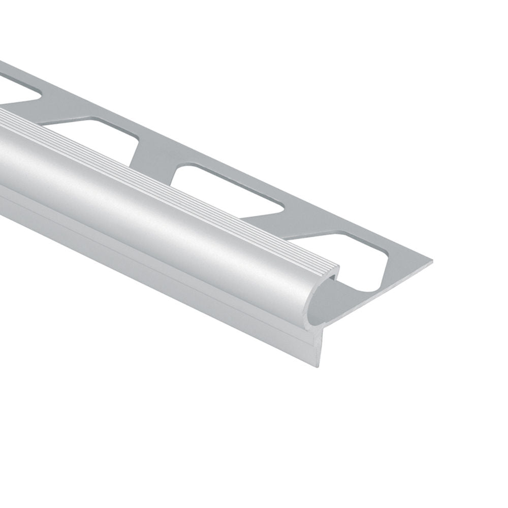 Schluter - TREP-FL Profilé pour nez de marche - aluminium anodisé mat 7/16" (11 mm) x 8' 2-1/2"
