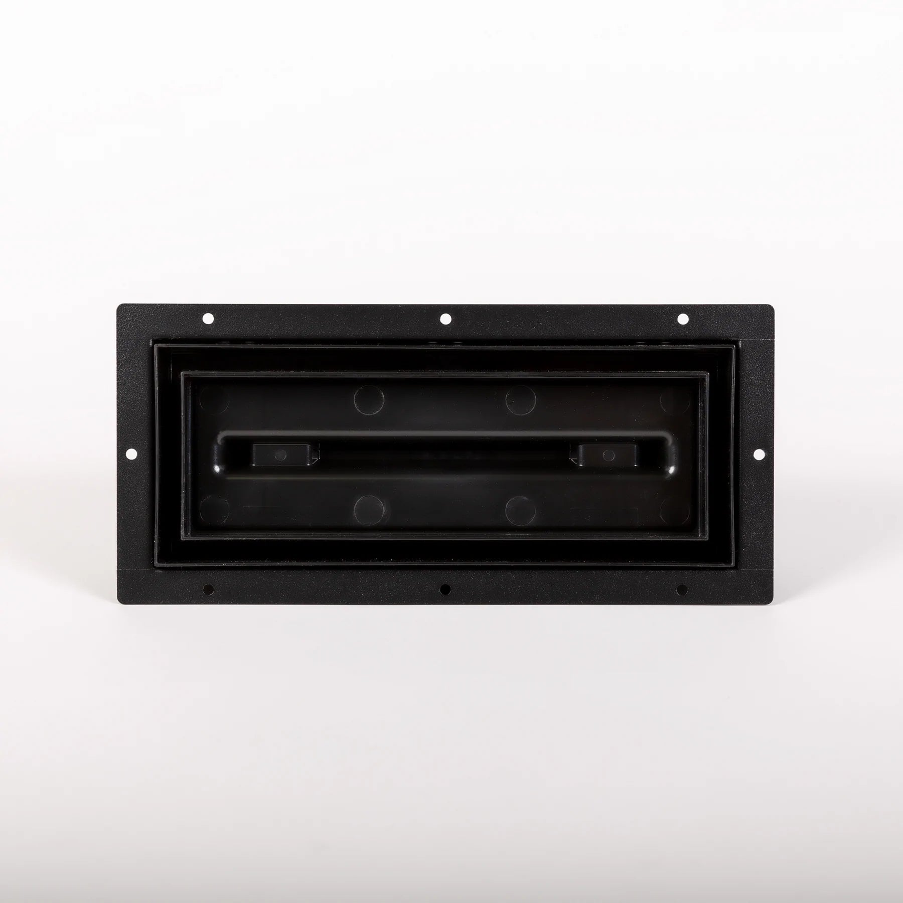 Fittes - Trappe de ventilation Flushmount Lite noir mat 2" x 12"