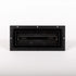 Fittes - Trappe de ventilation Flushmount Lite noir mat 2" x 12"