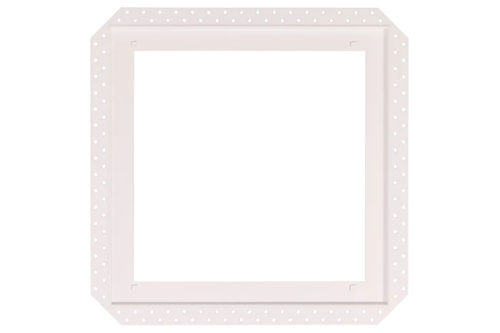 Fittes - Plaque d'accès encastré Luxe Blanc Satiné 17" x 17"