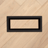 Fittes - Trappe de ventilation avec cadre OG Matte Black 8" x 8"