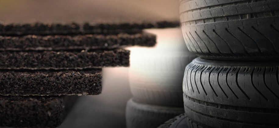 Fusion - Sous-couche pour tapis Caoutchouc noir 8 mm (15 verge²/rouleau)