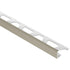 Schluter - JOLLY-P Profilé de bordure de mur - Plastique PVC gris 1/4" (6 mm) x 8' 2-1/2"