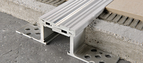 Progress Profiles - Joint de mouvement GNS 75 aluminium naturel - (18 mm) 23/32" x 2-15/16" x 9' 10-1/8"