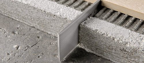 Progress Profiles - Moulure décorative pour bordure de céramique Proflat acier inoxydable (3 mm) 1/8" x 9' 10-1/8"
