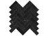 Galaxia Nero Mosaic - 1.25" x 4" Herringbone