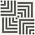 Anatolia - Form Geo Monochrome Blend - 8X8 ||4500-0774-0 ||4500-0774-0