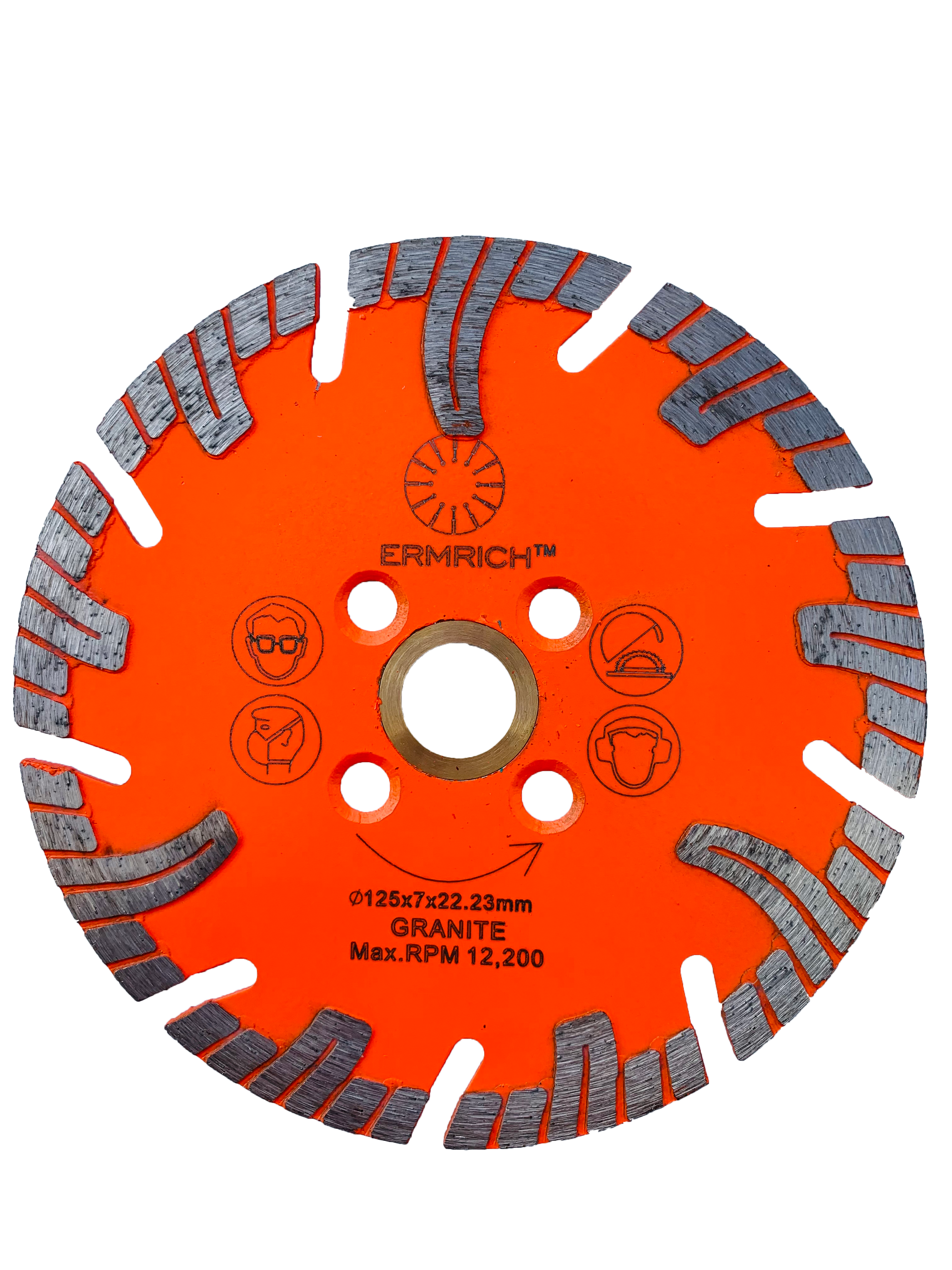 Ermrich Industry - Lame pour granite 4"