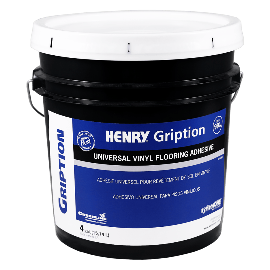 Henry - Adhésif pour vinyle Gripton 3.78 L