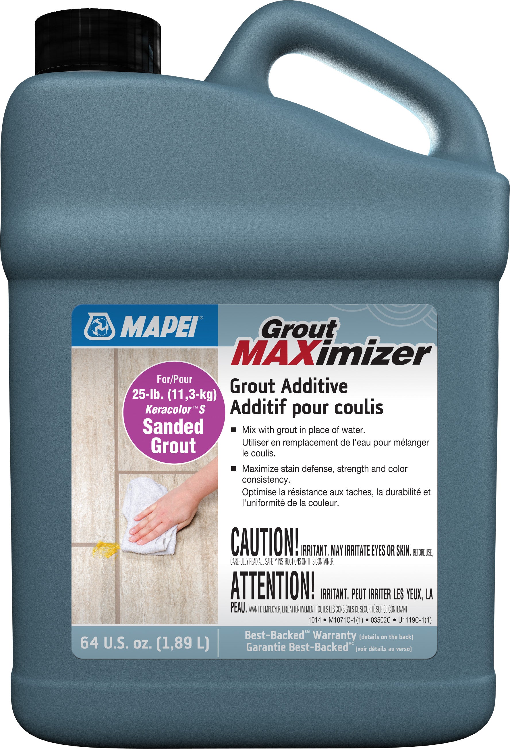 Mapei - UltraCare Grout Maximizer Additif liquide aux polymères - 1.86 L