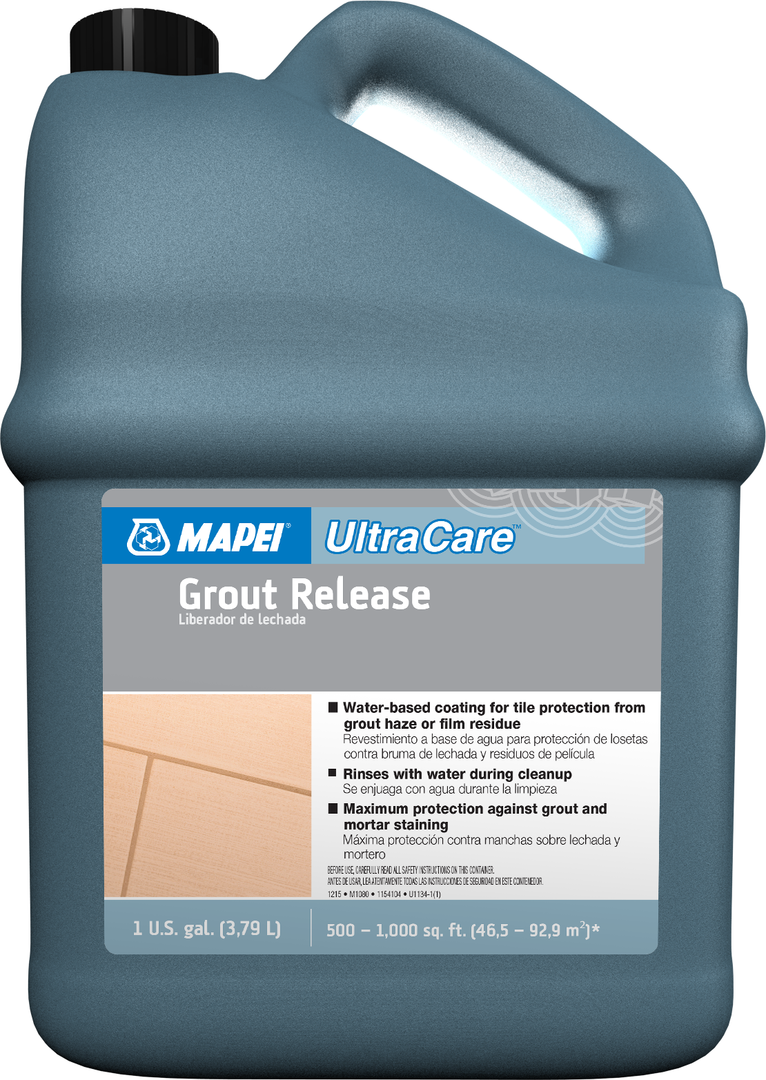 Mapei - UltraCare Grout Release Agent antiadhérent pour coulis - 3.79 L