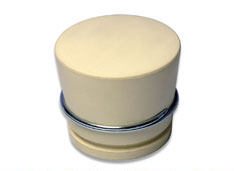 Primatech - Embout de caoutchouc blanc pour marteau