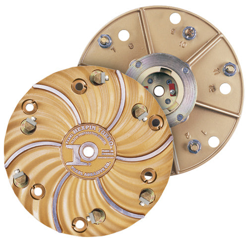 Pearl Abrasive - Racleur rapide - Hexplate avec six carbures #4 - 15"