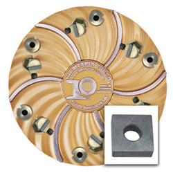 Pearl Abrasive - Disque de 17" avec 12 HEX1CARB (WIP)