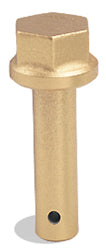 Pearl Abrasive - Hexpin Tige en diamant or. grossier