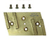 Pearl Abrasive - Tige de diamant. 4 segments comprends 3 vis HEX