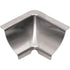 Schluter - DILEX-EHK Coin intérieur 135° 2-directions avec un radius de 23/32" (18.5 mm) - acier inoxydable (V4)