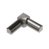 Schluter - RONDEC Coin intérieur à 2 bouts 90° - aluminium anodisé nickel brossé 1/2" (12.5 mm)