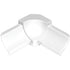 Schluter - DILEX-PHK Inside Corner 90° avec un radius de 3/8" (10 mm) - plastique PVC blanc éclatant